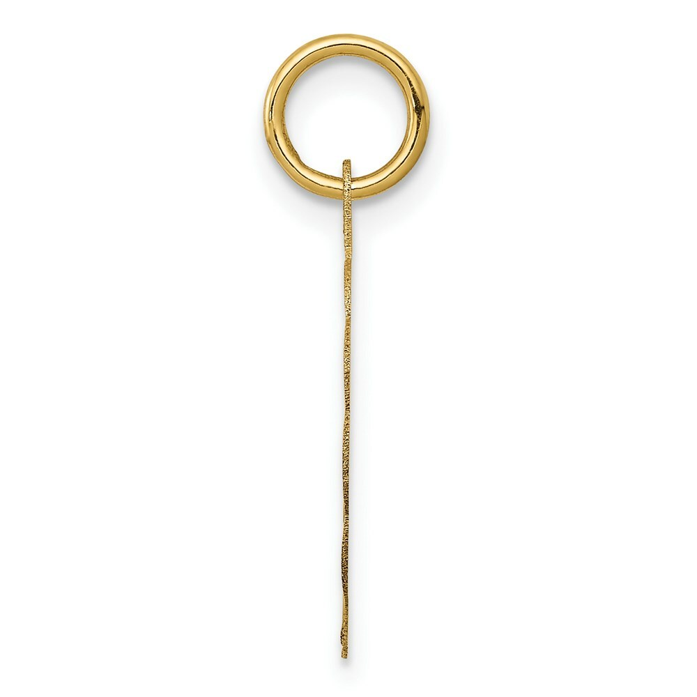 14K Yellow Gold #1 Godmother Charm Pendant