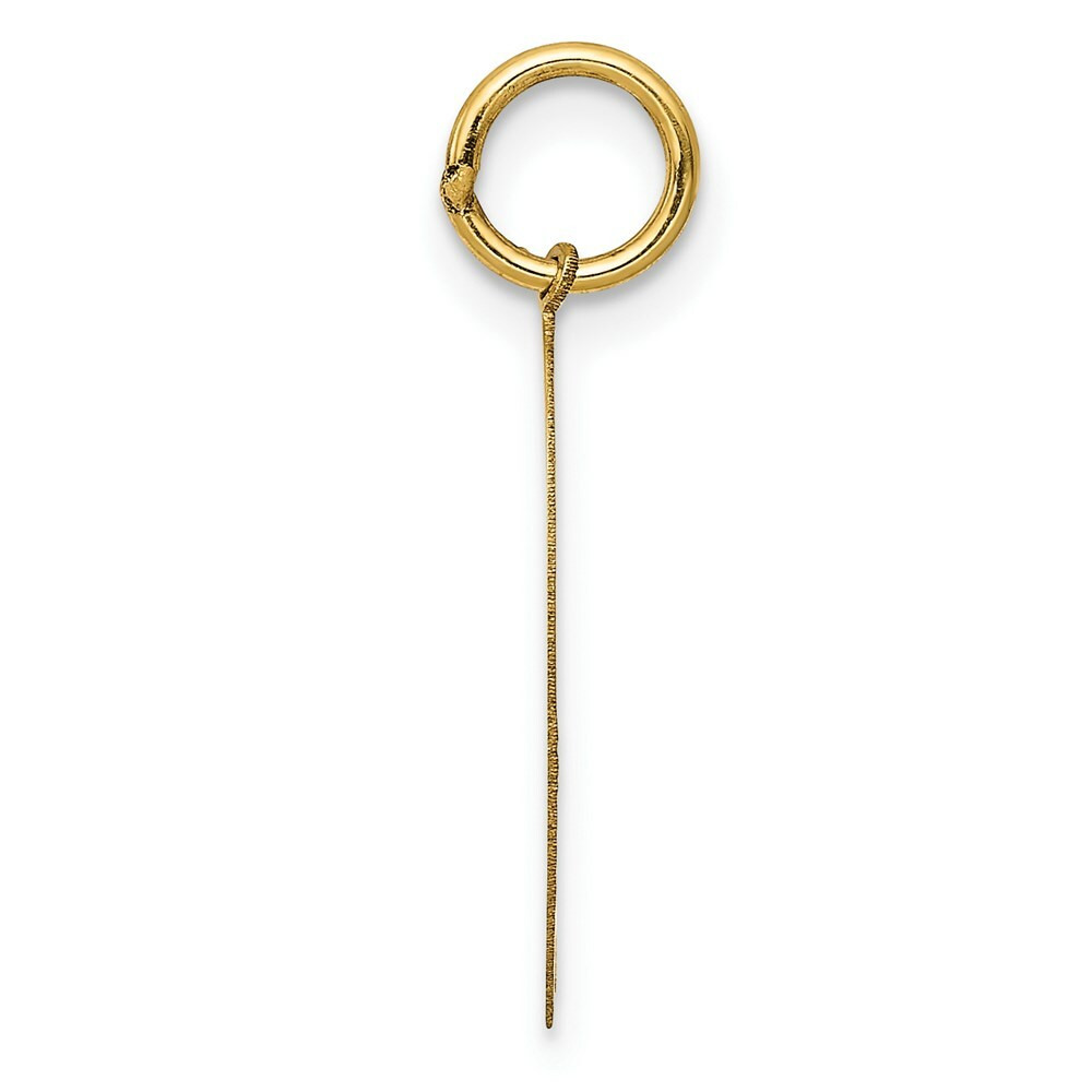 14K Yellow Gold 2 Piece Best Friend Charm Pendant