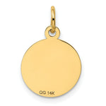 Load image into Gallery viewer, 14K Yellow Gold Graduation Cap Charm Pendant
