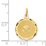 Load image into Gallery viewer, 14K Yellow Gold Graduation Day Charm Pendant
