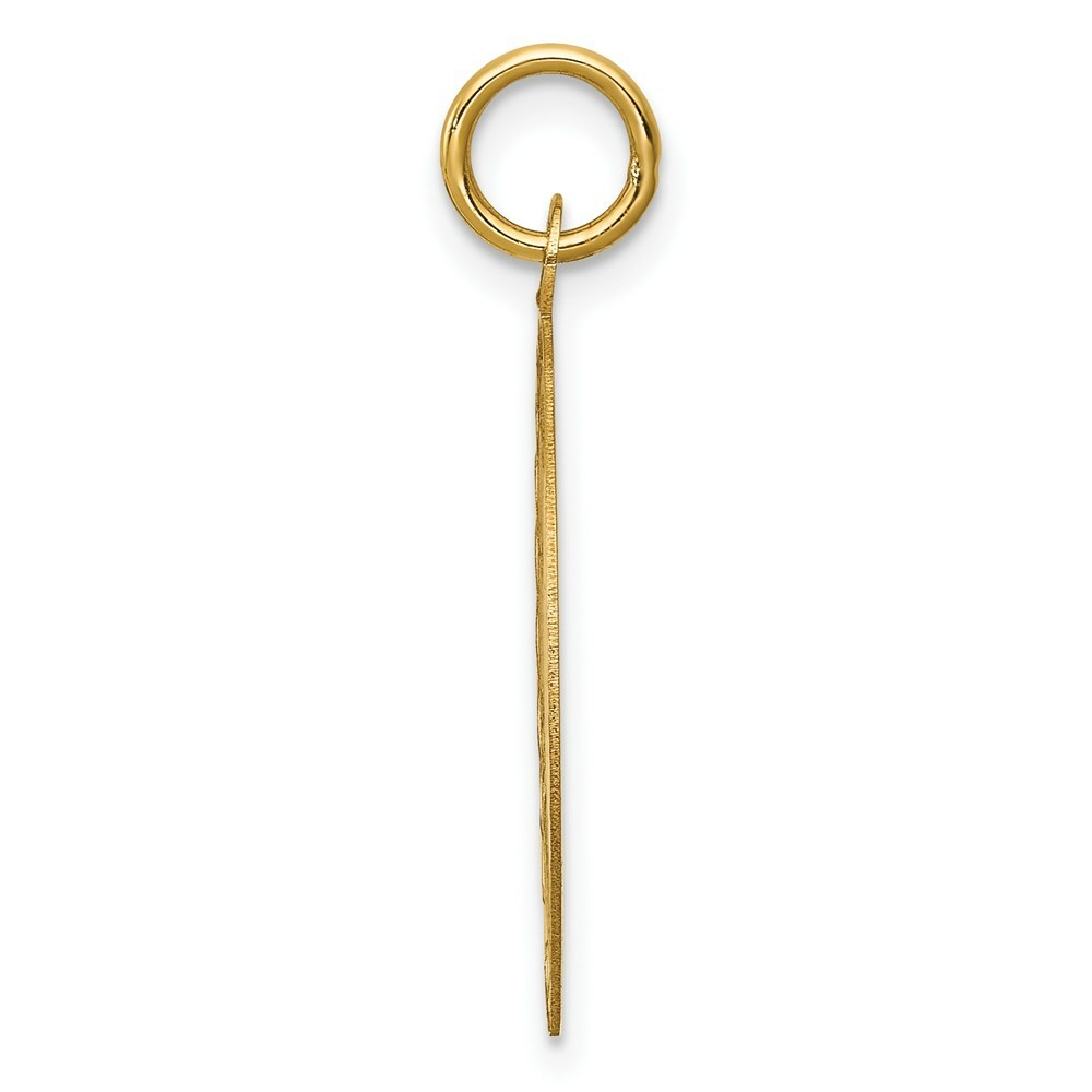 14K Yellow Gold Happy Graduation Day Charm