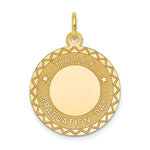 Load image into Gallery viewer, 14K Yellow Gold Happy Graduation Day Charm
