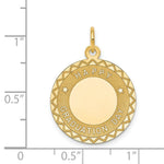Load image into Gallery viewer, 14K Yellow Gold Happy Graduation Day Charm
