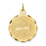 Load image into Gallery viewer, 14K Yellow Gold Graduation Day with Diploma Charm
