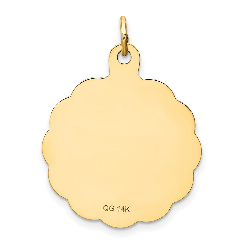 14K Yellow Gold Graduation Day with Diploma Charm