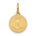 Load image into Gallery viewer, 14K Yellow Gold Holy Communion Charm
