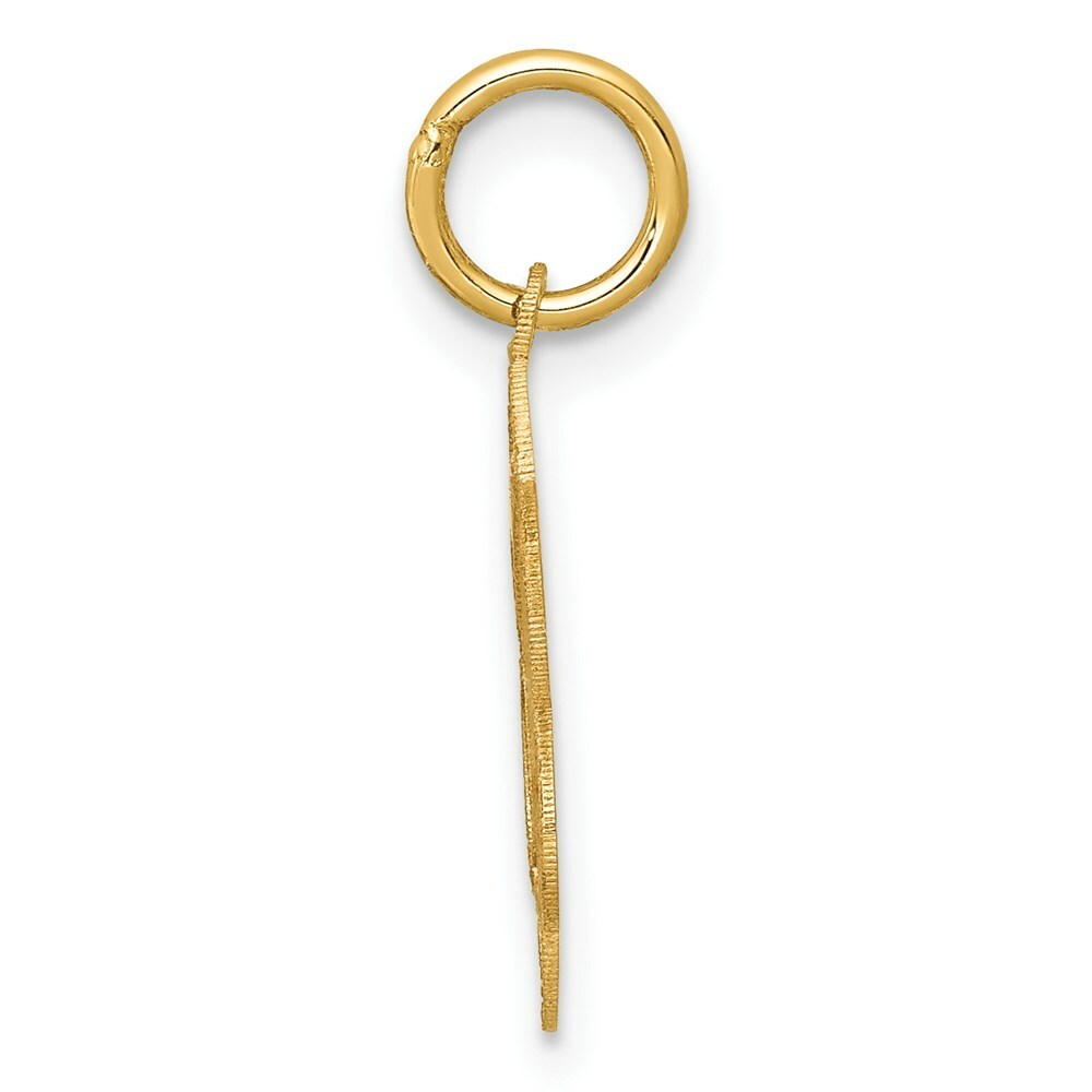 14K Yellow Gold Holy Communion Charm