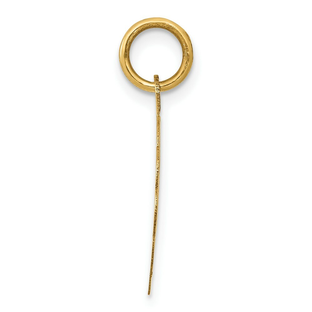 14K Yellow Gold Holy Communion Disc Charm