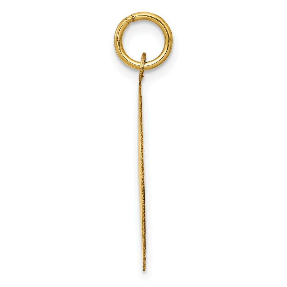 14K Yellow Gold Holy Communion Disc Pendant