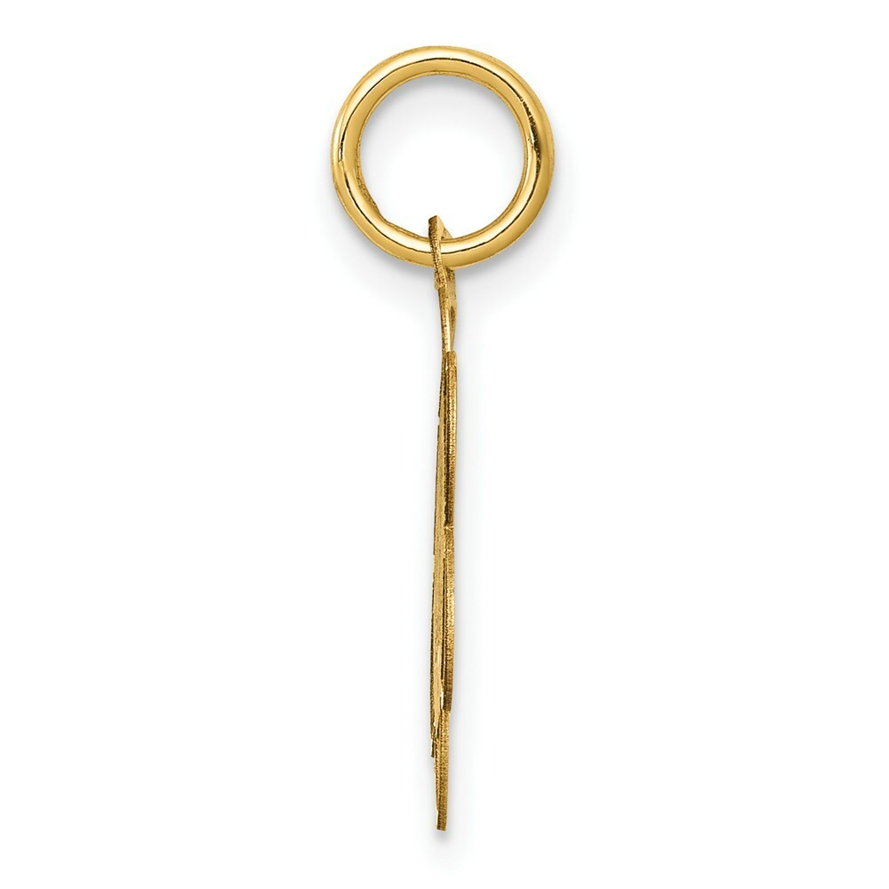 14K Yellow Gold My Confirmation Charm Pendant