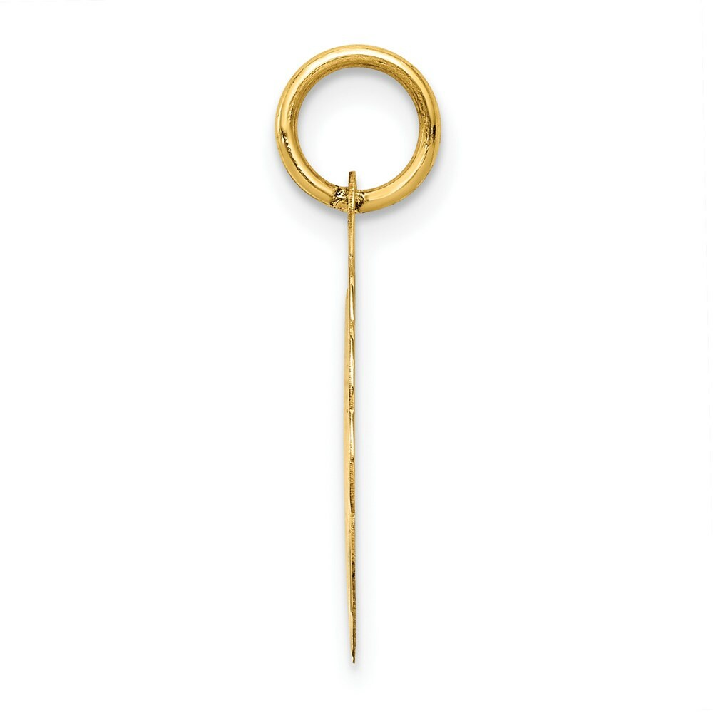 14K Yellow Gold My Confirmation Charm Pendant