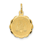 Load image into Gallery viewer, 14K Yellow Gold My Confirmation Charm Pendant
