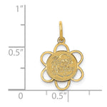 Load image into Gallery viewer, 14K Yellow Gold Happy Birthday Charm Pendant

