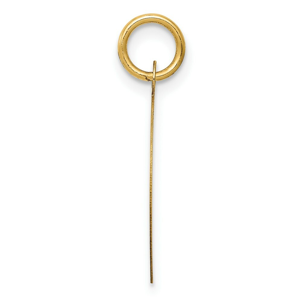14K Yellow Gold Happy Birthday Charm Pendant