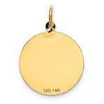 Load image into Gallery viewer, 14K Yellow Gold Happy Birthday Charm Pendant
