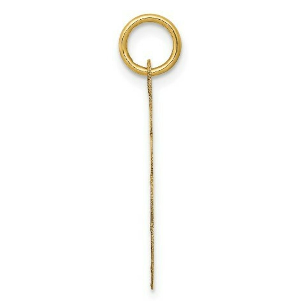14K Yellow Gold Happy Birthday Charm Pendant