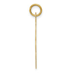 Load image into Gallery viewer, 14K Yellow Gold Happy Birthday Disc Pendant
