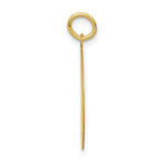 Load image into Gallery viewer, 14K Yellow Gold Siberian Husky Disc Charm
