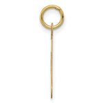 Load image into Gallery viewer, 14K Yellow Gold Polished Musical Note Charm Pendant
