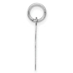 Load image into Gallery viewer, 14K White Gold Polished Musical Note Charm Pendant
