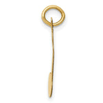 Load image into Gallery viewer, 14K Yellow Gold Polished Musical Note Charm Pendant
