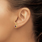Load image into Gallery viewer, 14K Diamond &amp; Amethyst Earrings
