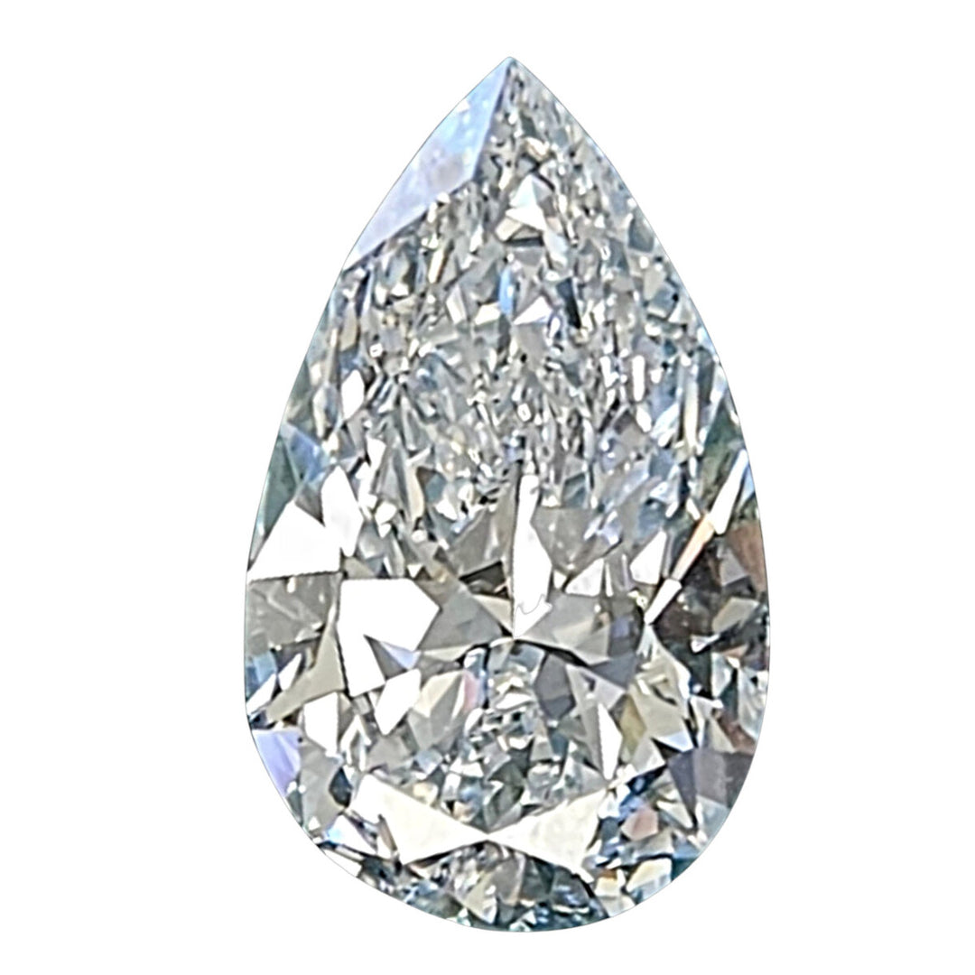 14k White Gold Polished White Topaz Bow Pendant