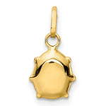 Load image into Gallery viewer, 14K Yellow Gold Enameled Ladybug Charm
