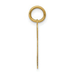Load image into Gallery viewer, 14K Yellow Gold Heart-Shaped Key Charm
