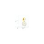 Load image into Gallery viewer, 14k Yellow Gold 8-9mm Button Freshwater Cultured Pearl Pendant
