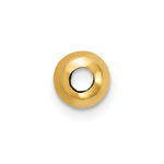 Load image into Gallery viewer, Set of 4 - 14K Gold Bead Spacers for Chains, Necklaces, Charm Holders, Bracelets 4mm Hollow Ball Beads
