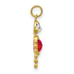 Load image into Gallery viewer, 14K Yellow Gold July Boy Birthstone Charm Birthstone Charm Pendant
