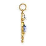 Load image into Gallery viewer, 14K Yellow Gold September Boy Birthstone Charm Birthstone Charm Pendant
