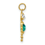 Load image into Gallery viewer, 14K Yellow Gold December Boy Birthstone Charm Birthstone Charm Pendant
