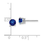 Load image into Gallery viewer, 14K White Gold Sapphire Earrings 1.32-Carat tw
