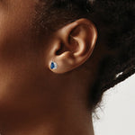 Load image into Gallery viewer, 14K White Gold Sapphire Earrings 1.1-Carat tw
