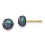 Load image into Gallery viewer, 14K Yellow Gold Three Pair Box Set Freshwater Cultured Pearl Earrings
