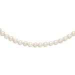 Load image into Gallery viewer, 14K Yellow Gold 4-5mm Egg Freshwater Cultured Pearl White Necklace  length: 14 inches
