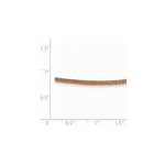 Load image into Gallery viewer, 14K Yellow Gold Clasp and End tabs 2mm 16 inches Natural Leather Cord Necklace
