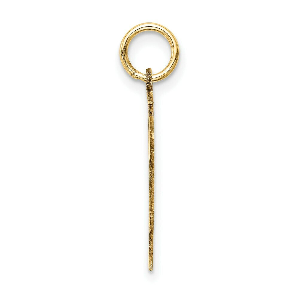 14K Yellow Gold Kid Charm Pendant