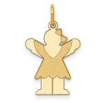Load image into Gallery viewer, 14K Yellow Gold Kid Charm Pendant
