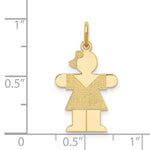 Load image into Gallery viewer, 14K Yellow Gold Kid Charm Pendant
