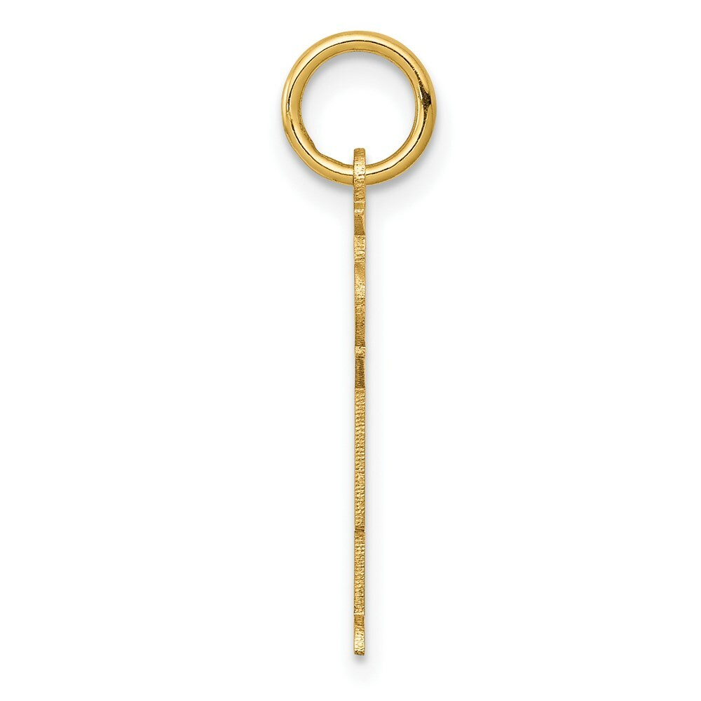 14K Yellow Gold Kid Charm Pendant
