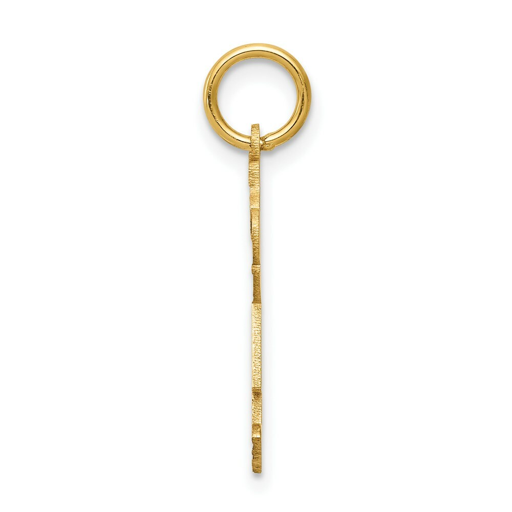 14K Yellow Gold Kid Charm Pendant