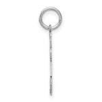 Load image into Gallery viewer, 14K White Gold Kid Charm Pendant
