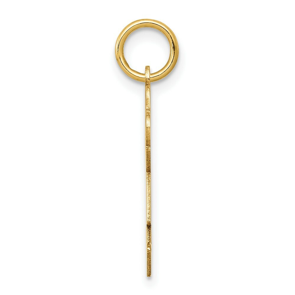 14K Yellow Gold Kid Charm Pendant