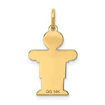 Load image into Gallery viewer, 14K Yellow Gold Kid Charm Pendant
