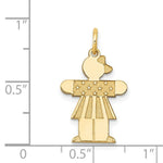 Load image into Gallery viewer, 14K Yellow Gold Kid Charm Pendant

