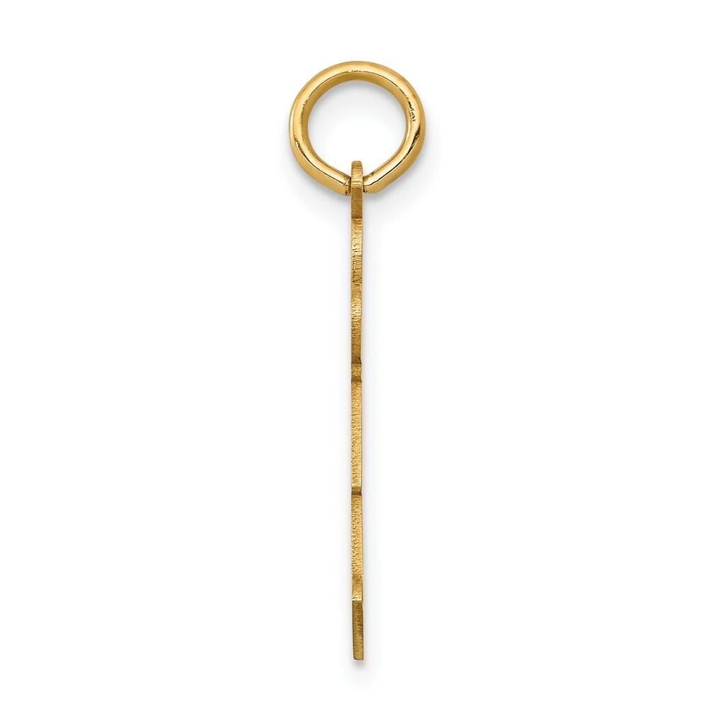 14K Yellow Gold Kid Charm Pendant