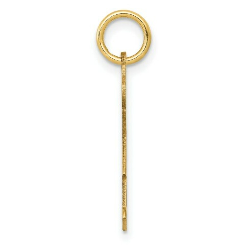 14K Yellow Gold Kid Charm Pendant